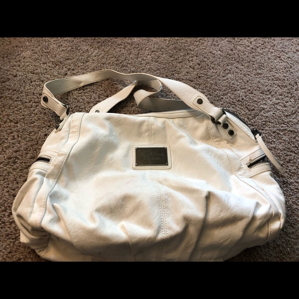 Simply Vera by Vera Wang white purse